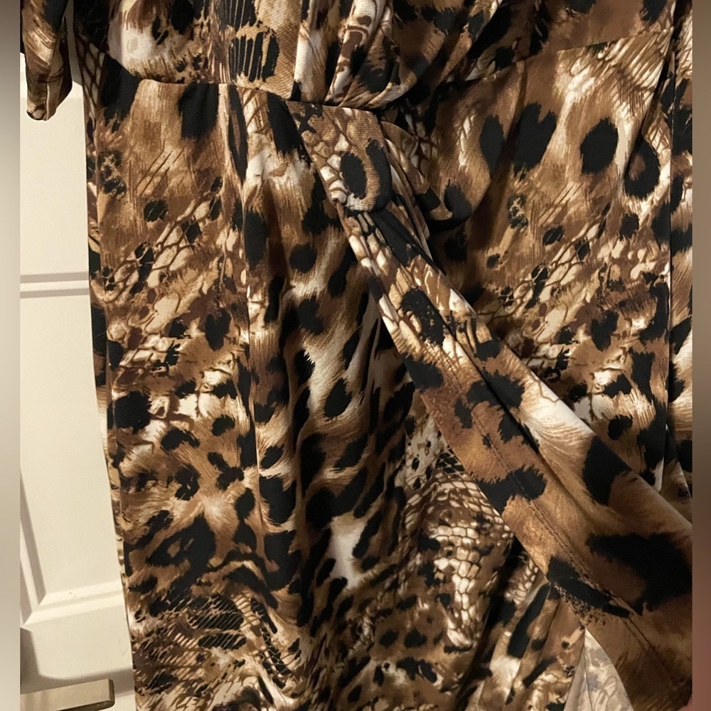 EUC Penningtons animal print Dress 18W - Picture 7 of 9